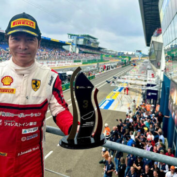 Ferrari Challenge EU /Le Mans　参加！！第３位！！