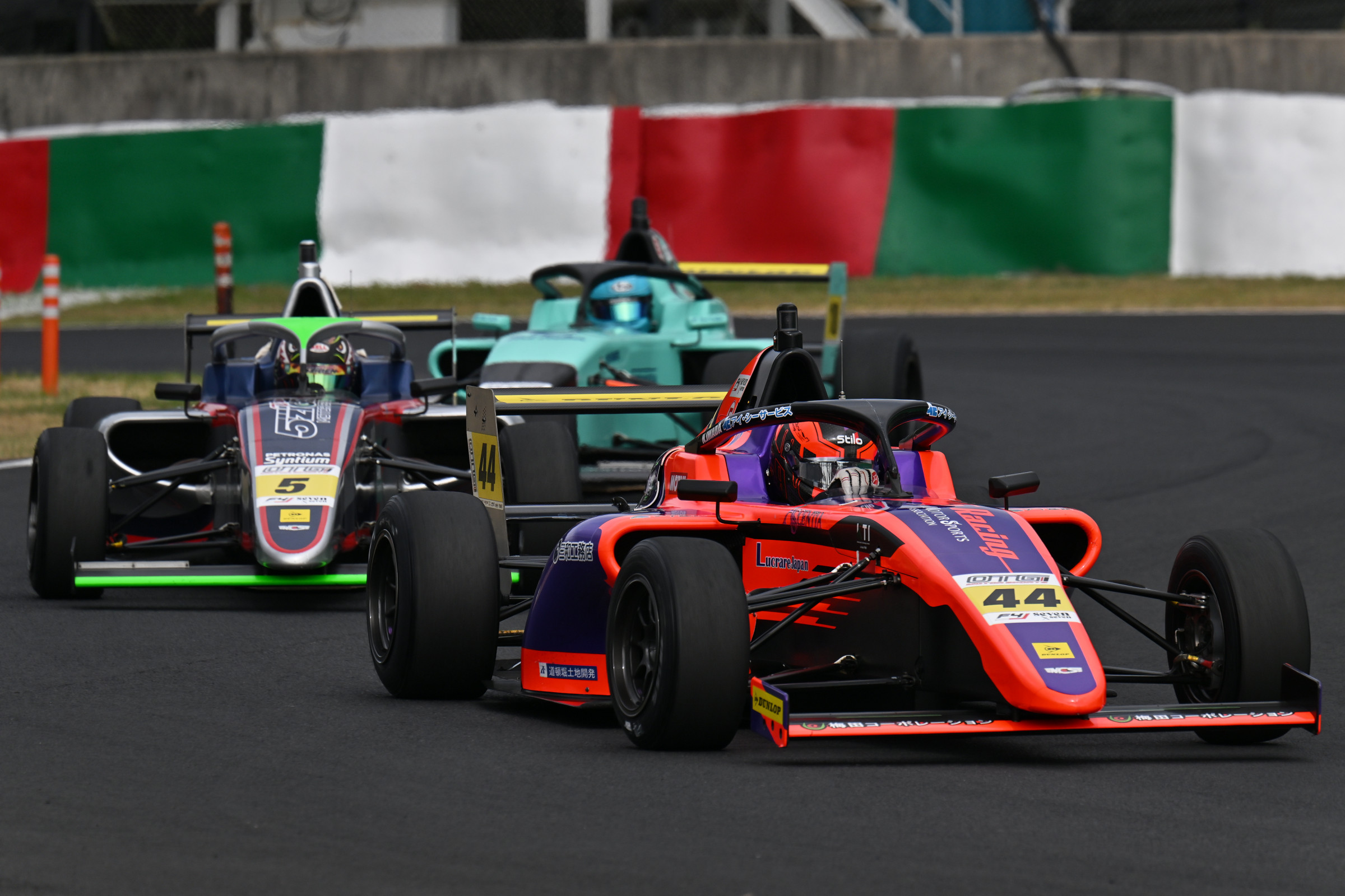 2026年FIA-F4第8戦・鈴鹿で走行する今田信宏の44号車